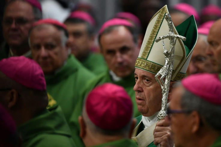 The pope warned against "the greed of new forms of colonialism"