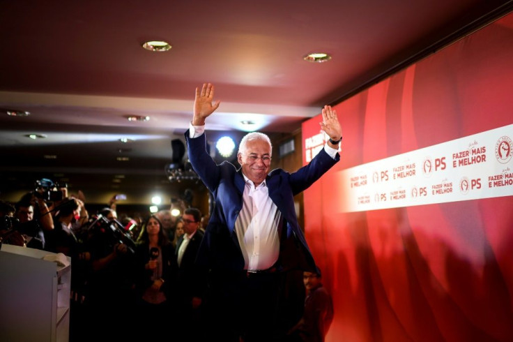 Costa's Socialist party strengthened its position in parliament in Sunday's polls, winning 106 seats in the 230-seat assembly, up from 86 seats but still 10 shy of an outright majority