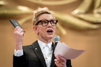 Hollywood actress and UNHCR ambassador Cate Blanchett waved her passport and urged the world to end the 'total invisibility' of statelessness for millions of people