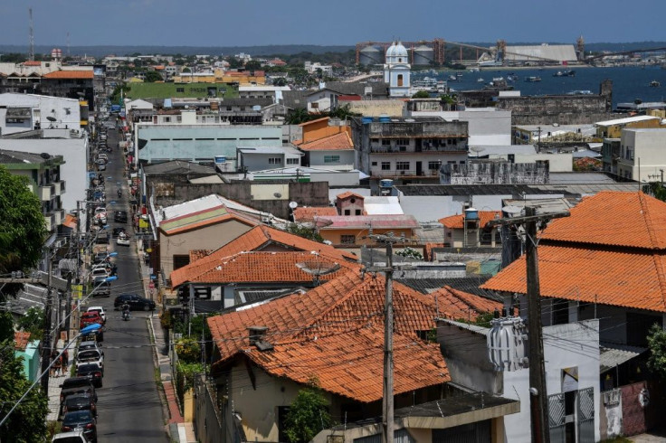 General view of Santarem, on the Trans-Amazonian highway, where Maria Helena Locatelli now lives