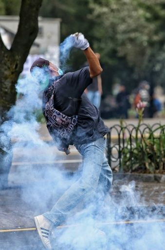 The protests - the largest in a decade in Ecuador - are being led by transport unions but include students and others
