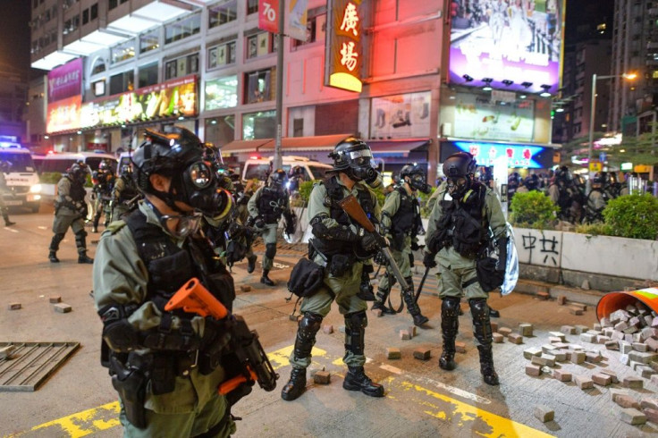 Hong Kong was virtually locked down over the weekend as hardcore protestors clashed with police and trashed subway stations