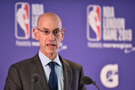 NBA commissioner Adam Silver has come under pressure to speak out more strongly in defence of free speech