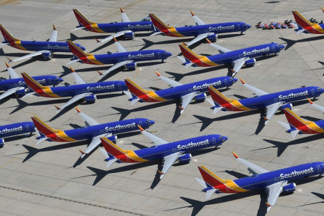 Boeing delivered just 63 commercial planes compared to 190 a year ago, due to the grounding of its topselling 737 MAX which continues to dent results