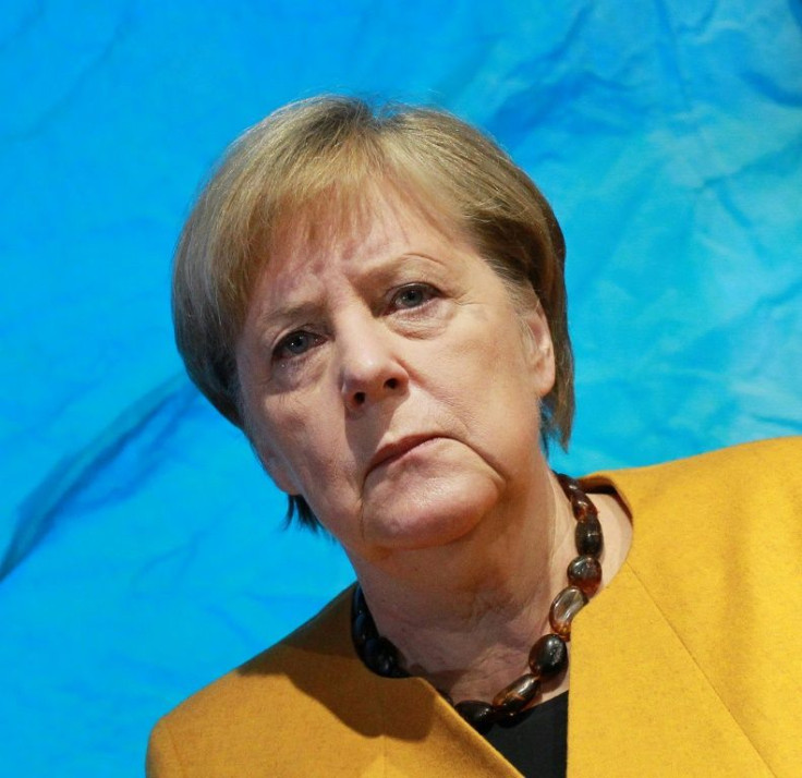 German Chancellor Angela Merkel's office said it would not comment on 'confidential discussions'