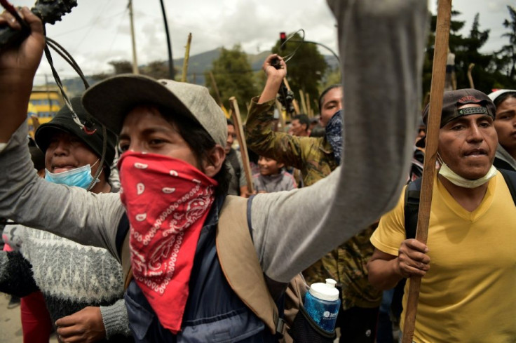 Ecuador has been rocked by days of demonstrations after increases of up to 120 percent in fuel prices came into force on October 3