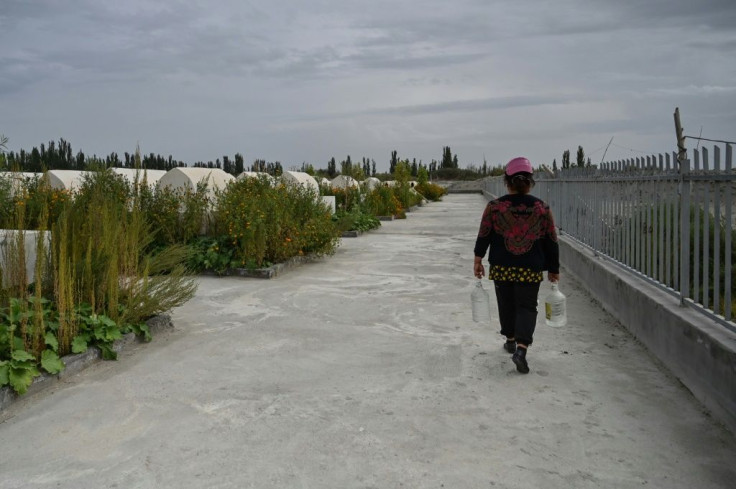 On a trip to Xinjiang in September, AFP visited 13 destroyed cemeteries across four cities and saw bones in at least three Shayar sites