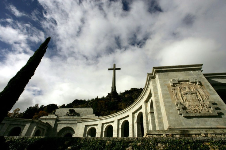 Spanish dictator Francisco Franco's remains are buried at a hillside mausoleum topped by a 150-metre (500-feet) cross at the Valley of the Fallen near Madrid