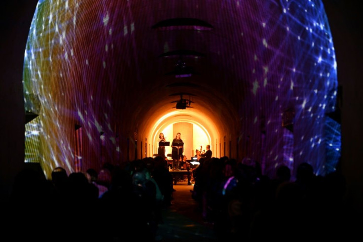 After debuting his "Crypt Sessions" series -- an intimate show held in the crypt of Harlem's Church of the Intercession -- in 2015, Ousley began curating shows in the National Historic Landmark cemetery, using the 1850s-era catacombs as a venue