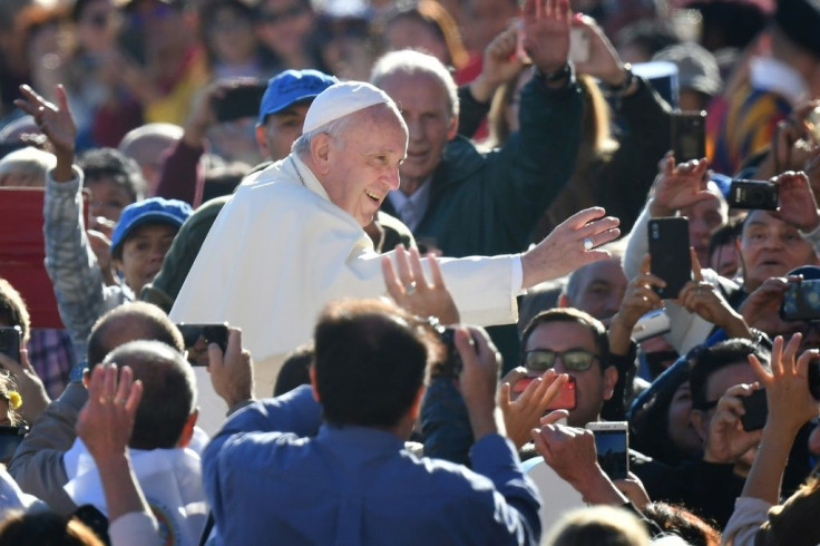 Pope Francis said last month he was 'not afraid' of a church schism