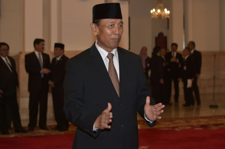 Police have said Wiranto was one of several targets in a failed assasination plot earlier this year