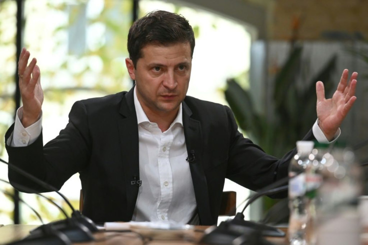 Ukrainian President Volodymyr Zelensky says "if there is no pullback (of troops) there is no Normandy summit" with Russian President Vladimir Putin