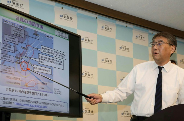 Japan's Meteorological Agency (JMA) warned that areas from the west to the northeast of the country would experience "brutal winds and violent seas"