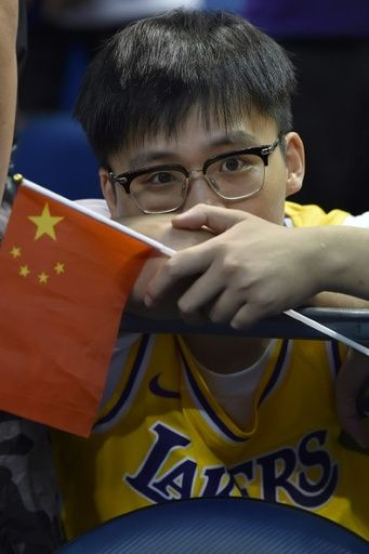 After adoring fans cheered on the Los Angeles Lakers and Brooklyn Nets in a Shanghai exhibition game on Thursday night, China's censors and propaganda machine avoided further inflaming the feud