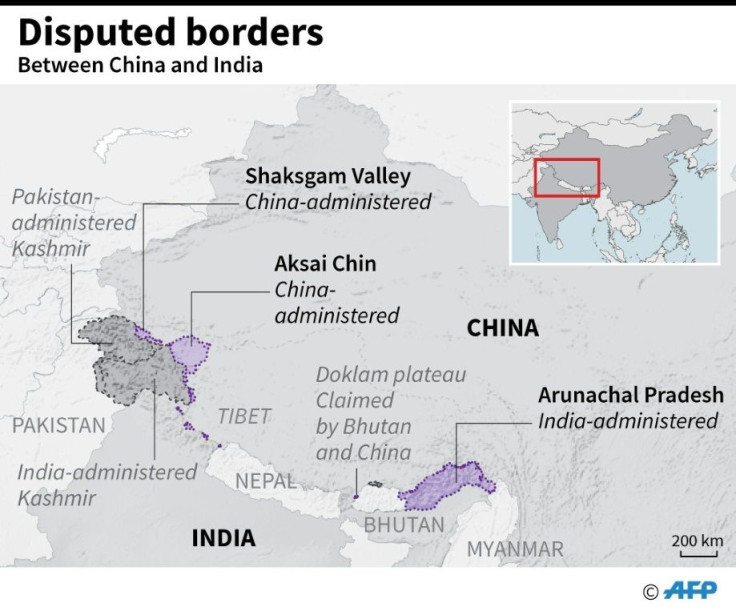 India meanwhile has been engaged by China's diplomatic backing for Pakistan, which controls a much larger part of Kashmir