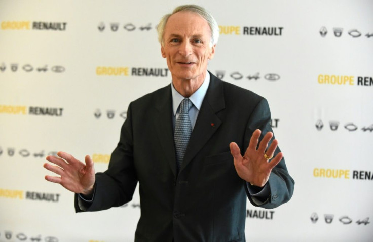 Renault chairman Jean-Dominique Senard at the automaker's headquarters outside Paris on Friday, after the group ousted CEO Thierry Bollore.