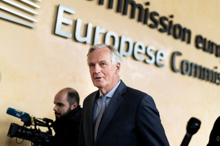 EU Brexit negotiator Michel Barnier briefed member state ambassadors on the 'constructive' meeting he had with the UK's Brexit minister