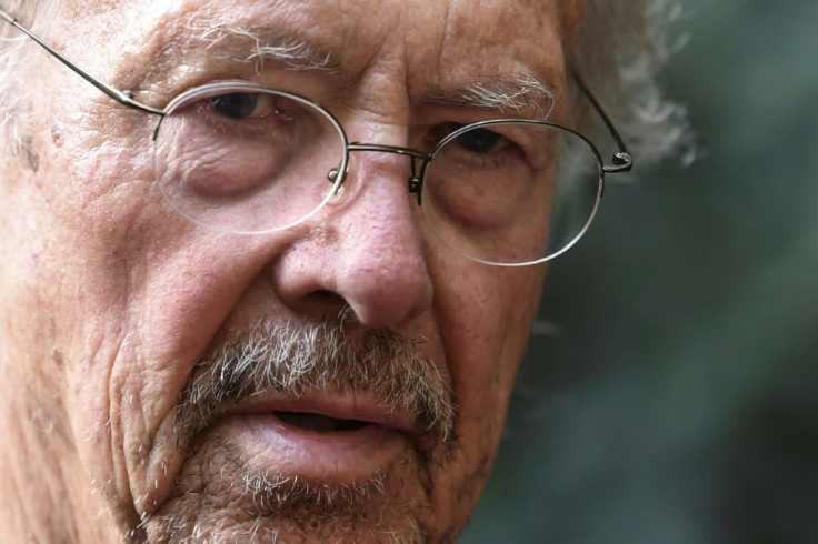 Austrian writer Peter Handke's Nobel literature prize win has irked the Balkans, while voices beyond the region spoke out against honouring an admirer of late Serbian strongman Slobodan Milosevic; Handke is pictured October 10, 2019