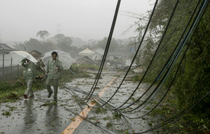 Japan's weather agency is warning Typhoon Hagibis could bring record rains and flooding