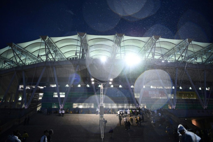 Several World Cup games have been played in heavy rain