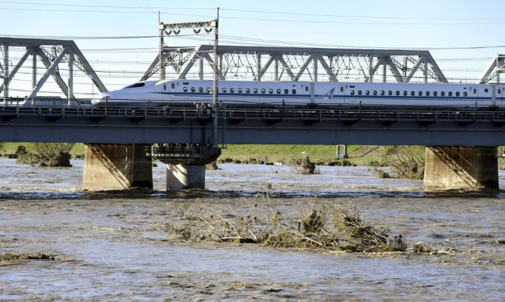 Typhoon Hagibis brought "unprecedented" rains that swelled rivers and caused many to break their banks