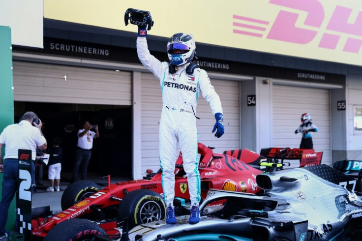 Valtteri Bottas has sealed a sixth consecutive constructors' world championship for Mercedes