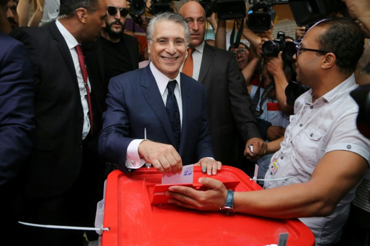 Presidential contender Nabil Karoui only walked free days before the vote having spent more than a month behind bars on suspicion of money-laundering