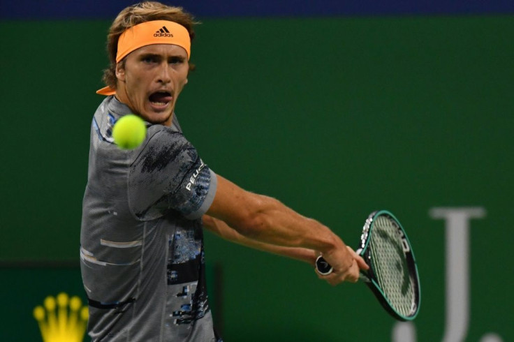 Alexander Zverev of Germany was no match for Russian Daniil Medvedev in the final of the Shanghai Masters tennis tournament