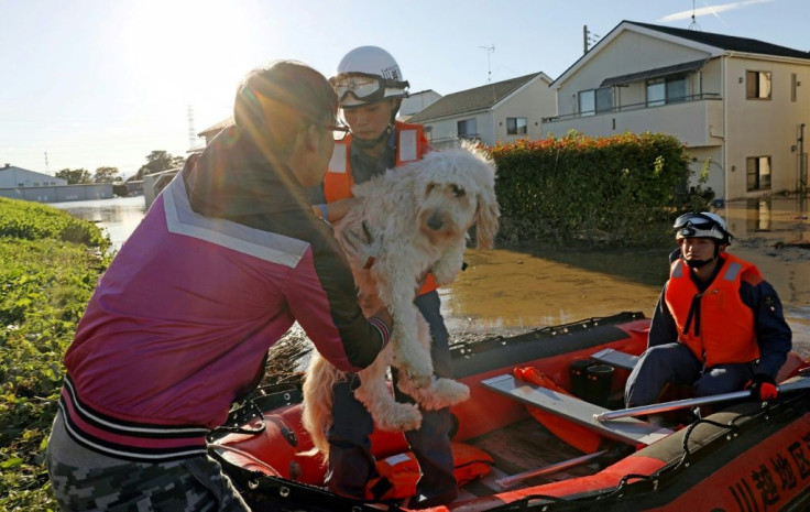 Rescue efforts were continuing on Monday, two days after powerful Typhoon Hagibis hit Japan