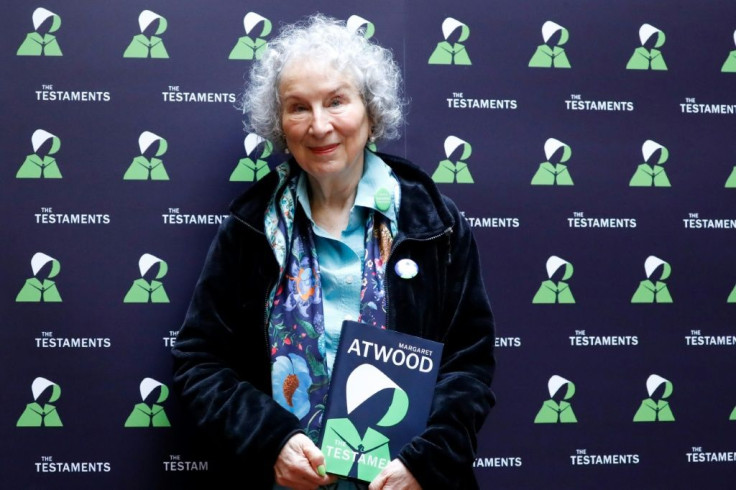 One of the contenders is Margaret Atwood for 'The Testaments', a sequel to her dystopian novel 'The Handmaid's Tale'.