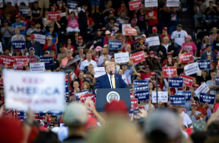 At rallies, the US president repeatedly encourages the crowd to boo and heckle journalists covering the event