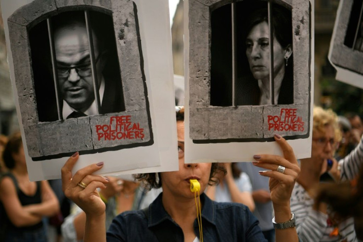 The separatist movement has denounced the trial as purely political