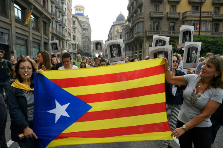 Anger, helplessness, frustration: Catalan independence supporters say they have no other choice but to protest the verdict that saw nine of their leaders jailed