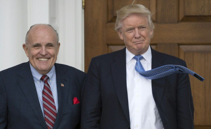 Last week, the Times reported that Rudy Giuliani was himself under federal investigation for his dealings with Kiev on President Trump's behalf