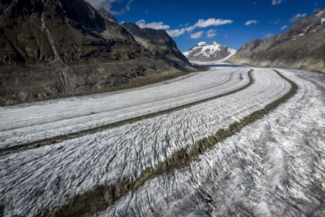 A study by glaciologists indicated over 90 percent of some 4,000 glaciers in the Alps could disappear by the end of this century if greenhouse gas emissions are not reined in