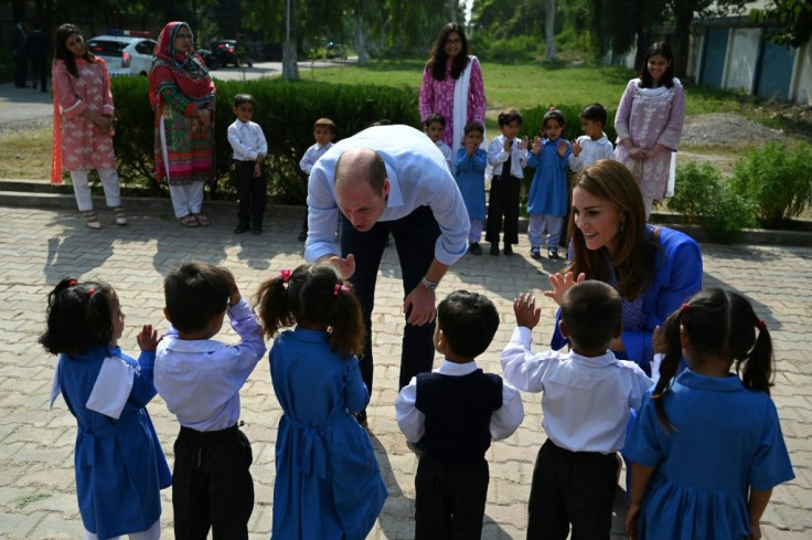 This is William and Kate's first official trip to Pakistan