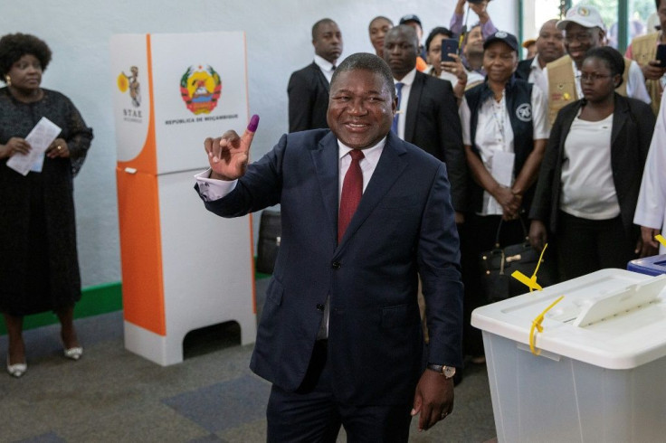 Nyusi is forecast to win a second five-year termÂ despite his popularity taking a hit from chronic unrest and a financial crisis linked to alleged state corruption