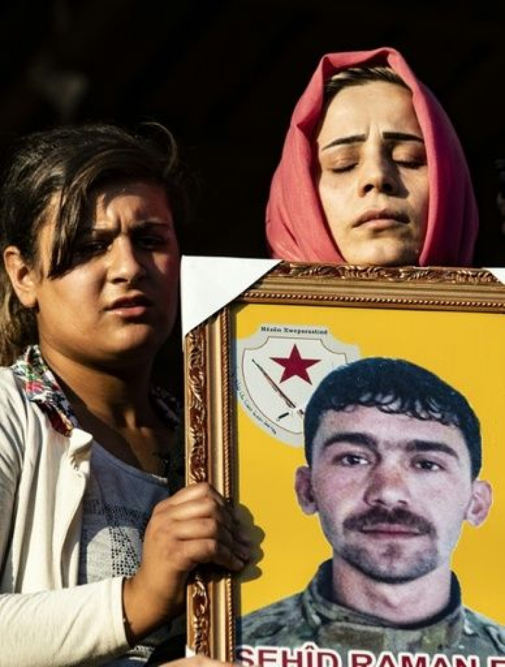 For many of the mourners, their abandonment by Washington to the advancing Turkish army is new proof that the Kurds can rely only on themselves