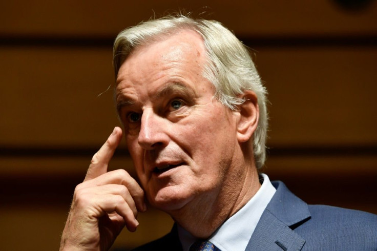 Michel Barnier sparked a rally in sterling