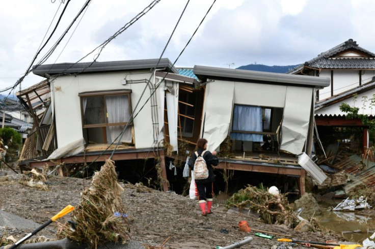 Japan's Prime Minister Shinzo Abe spoke of concerns that "the impact on daily life and economic activities" may be long-lasting after the typhoon
