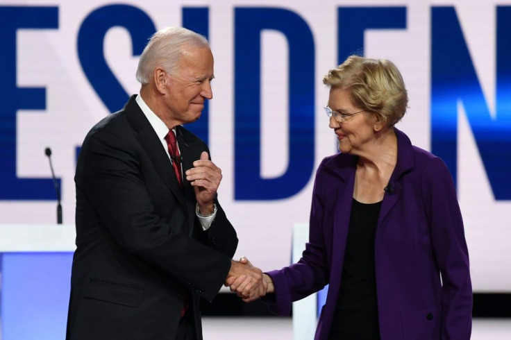 Progressive Elizabeth Warren is on the rise and challenging Joe Biden for frontrunner status in the Democratic White House race