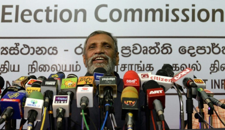 Sri Lanka's Election Commission Chairman Mahinda Deshapriya told a press conference that the army chief would have to explain why he had appeared to endorse one of the candidates in forthcoming presidential elections