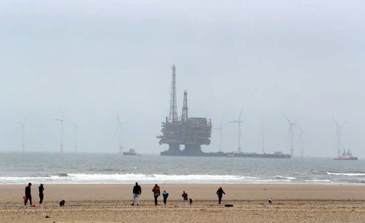 Not all of Shell's North sea platforms, like this Brent Delta Topside rig, are towed back to ports for decommissioning