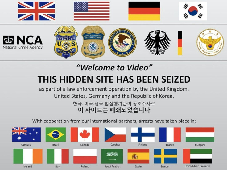 The website of "Welcome to Video," the leading underground vendor of child pornography, has been seized by law enforcement as part of an international investigation that has reaped 337 arrests around the world