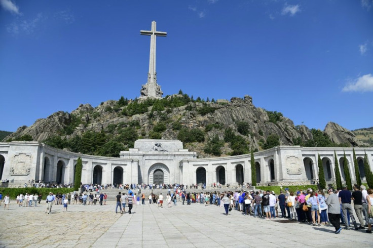 Dictator Francisco Franco, who ruled Spain with an iron fist following the end of the 1936-39 civil war, is buried in an imposing basilica carved into a mountain in the Valley of the Fallen, 50 kilometres (30 miles) outside Madrid