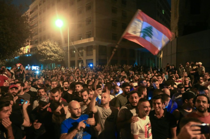 Thousands have taken to the streets across Lebanon to protest dire economic conditions after a government decision to tax calls made on messaging applications