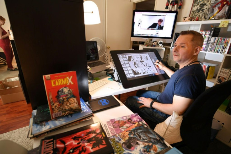 French comic book illustrator Phil Briones worked for a decade at Disney