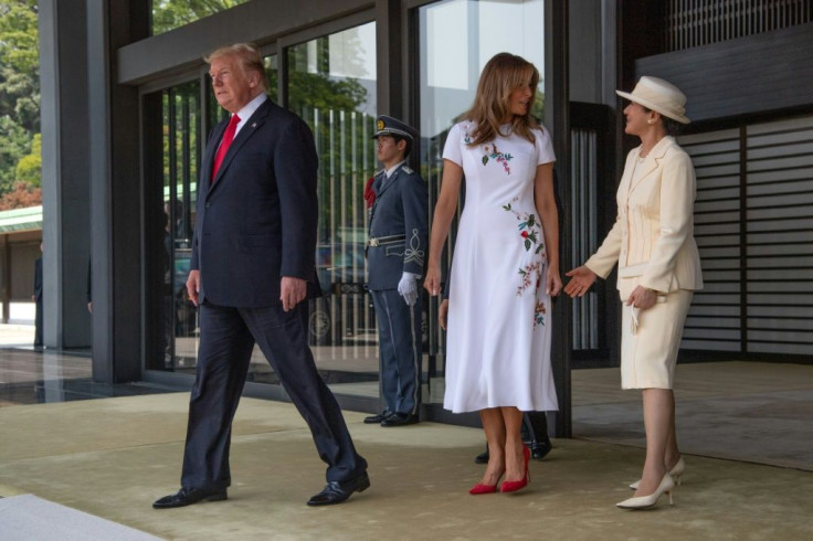 Empress Masako won praise for her confident hosting of President Donald Trump and First Lady Melania, including speaking to the pair in fluent English