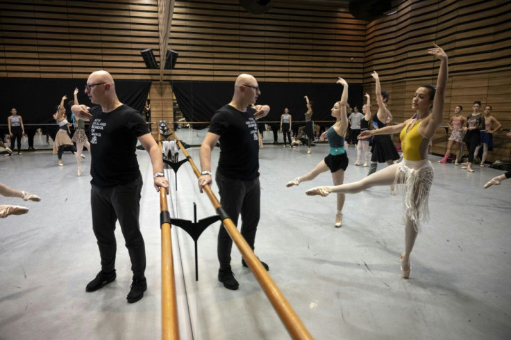 Italian ballet dancer and deputy artistic director of Uruguayâs National Ballet Francesco Ventriglia at rehearsals in Montevideo
