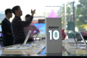 The world's biggest smartphone maker has touted the Galaxy S10's in-display fingerprint sensor as 'revolutionary'